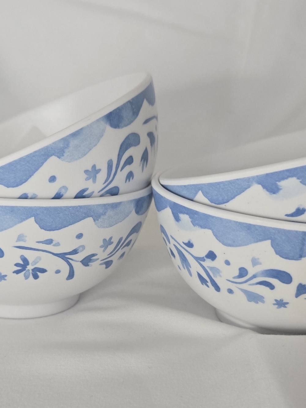 Beach to Bistro Sigrid Olsen Set 100% Melamine Set of 4 DIP BOWLS Serving Boho
